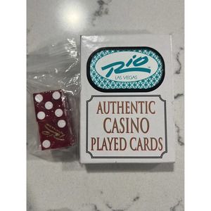 Rio Authentic Casino Playing Cards & Dice